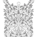 Creative Haven Celtic Nature Designs Coloring Book by Buziak. Cari 9780486850191_3