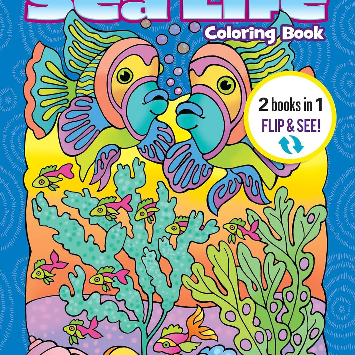 Super Cute Sea Life Coloring Book/Color By Number by Dahlen. Noelle 9780486850238