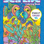 Super Cute Sea Life Coloring Book/Color By Number by Dahlen. Noelle 9780486850238