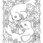 Super Cute Sea Life Coloring Book/Color By Number by Dahlen. Noelle 9780486850238_4
