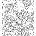 Super Cute Sea Life Coloring Book/Color By Number by Dahlen. Noelle 9780486850238_6