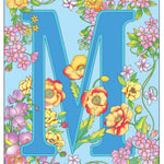 Creative Haven Beautiful Floral Alphabet Design Coloring Book by Noble. Marty 9780486850559_2