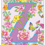 Creative Haven Beautiful Floral Alphabet Design Coloring Book by Noble. Marty 9780486850559_7