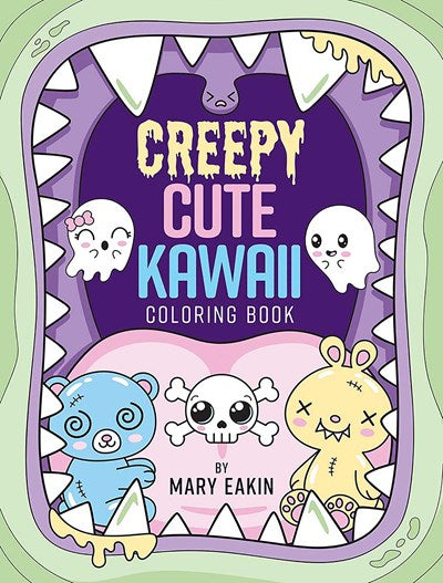 Creepy Cute Kawaii Coloring Book by Eakin. Mary 9780486851846