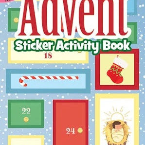 Advent Sticker Activity Book by Kurtz. John 9780486852041