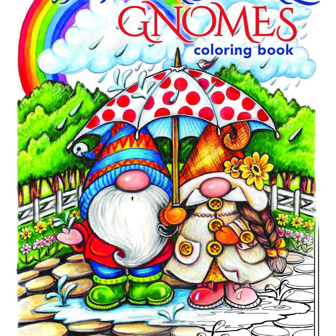 Whimsical Gnomes Coloring Book by Goodridge. Teresa 9780486852515