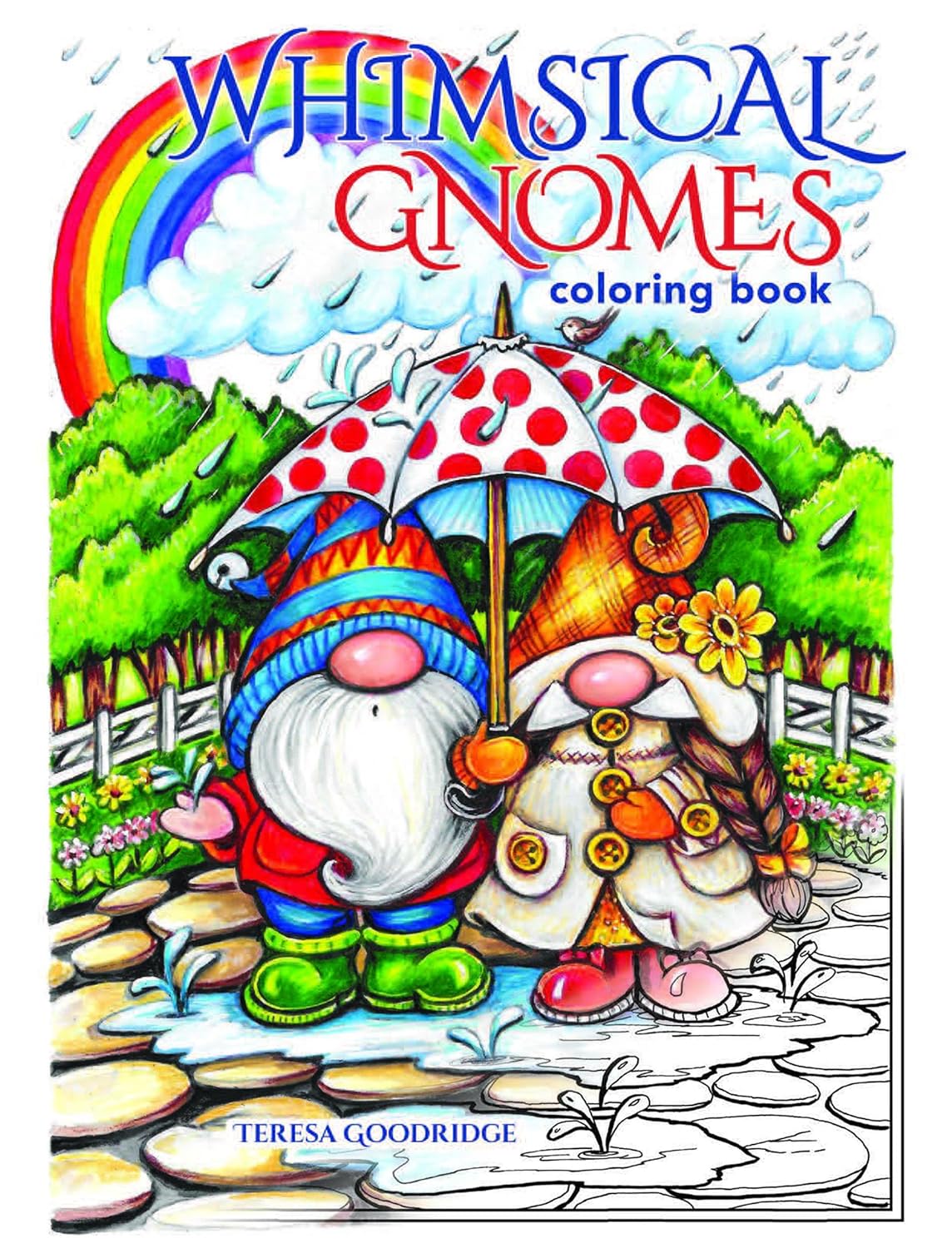 Whimsical Gnomes Coloring Book by Goodridge. Teresa 9780486852515