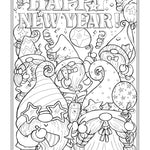 Whimsical Gnomes Coloring Book by Goodridge. Teresa 9780486852515_3