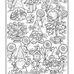Whimsical Gnomes Coloring Book by Goodridge. Teresa 9780486852515_4