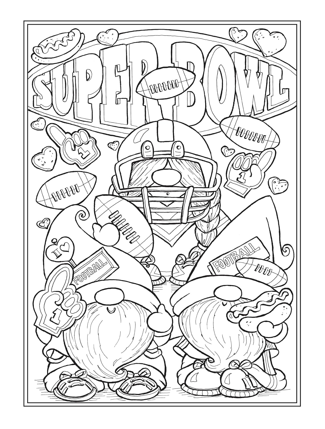 Whimsical Gnomes Coloring Book by Goodridge. Teresa 9780486852515_5