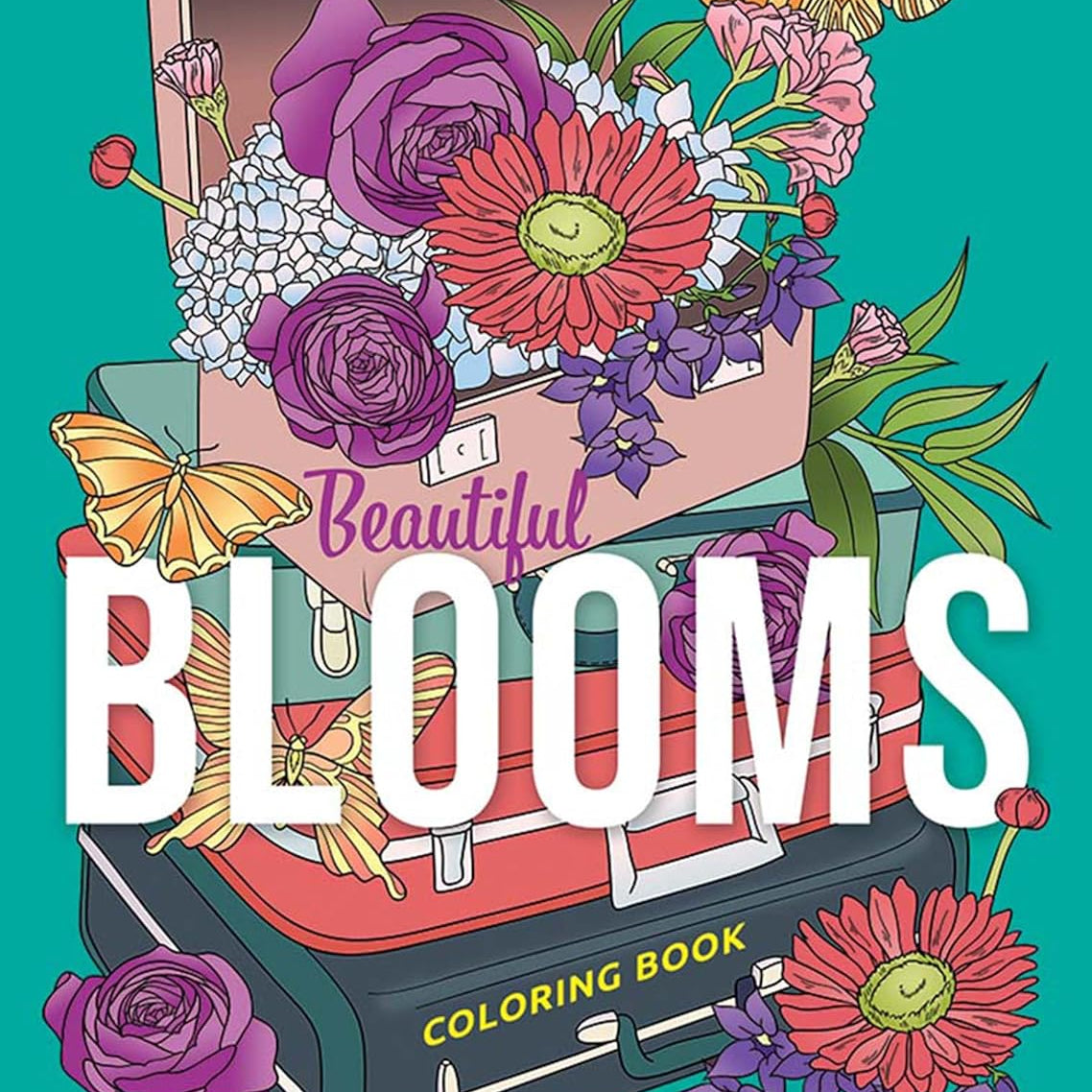 Beautiful Blooms Coloring Book by Mazurkiewicz. Jessica 9780486852768