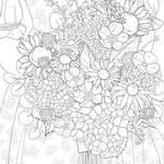 Beautiful Blooms Coloring Book by Mazurkiewicz. Jessica 9780486852768_5