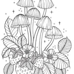 Creative Haven The Art Of Mushrooms Coloring Book by Konetzki. Hannah 9780486853093_6
