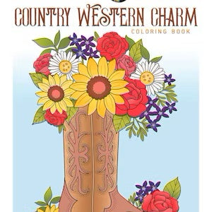 Country Western Charm Coloring 9780486853109