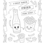 Creative Haven Romaine Calm & Carrot On Coloring Book by Mazurkiewicz. Jessica 9780486853154_4