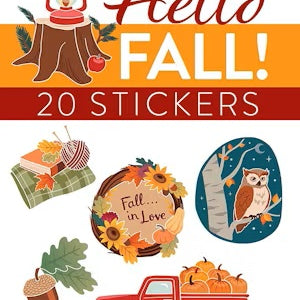 Hello Fall! 20 Stickers - Mazurkiewicz. Jessica 9780486853321