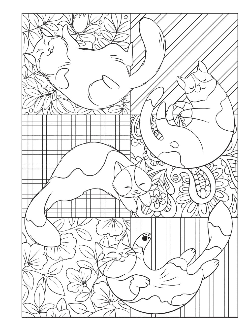 Creative Haven Cat Mom Coloring Book by Taylor. Jo 9780486853529_5