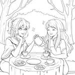 Everyday Magic: A Cozy Fantasy Coloring Book by Bidault. Ana 9780486853581_3