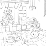Everyday Magic: A Cozy Fantasy Coloring Book by Bidault. Ana 9780486853581_7