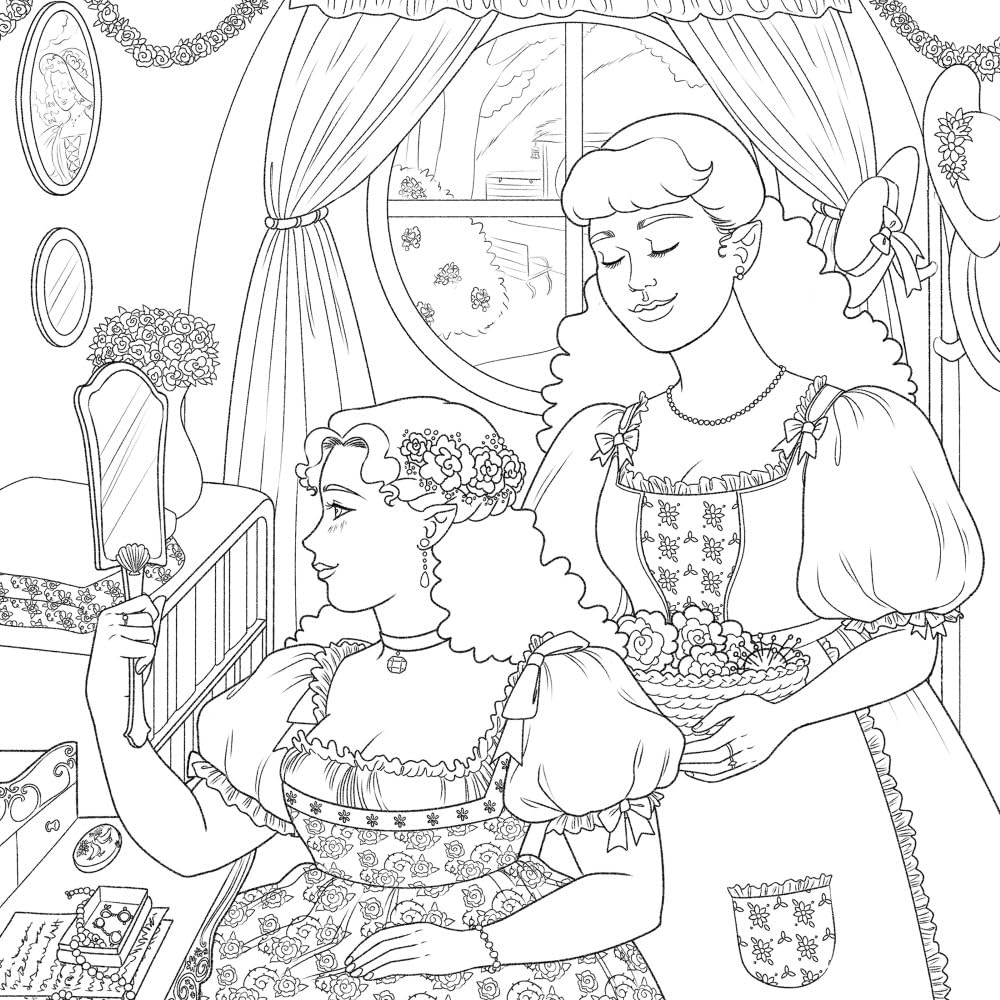 Everyday Magic: A Cozy Fantasy Coloring Book by Bidault. Ana 9780486853581_9