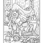 Gnomes At Home Coloring Book by Goodridge. Teresa 9780486854205_2