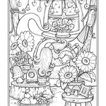 Gnomes At Home Coloring Book by Goodridge. Teresa 9780486854205_3