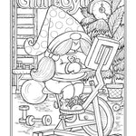 Gnomes At Home Coloring Book by Goodridge. Teresa 9780486854205_6