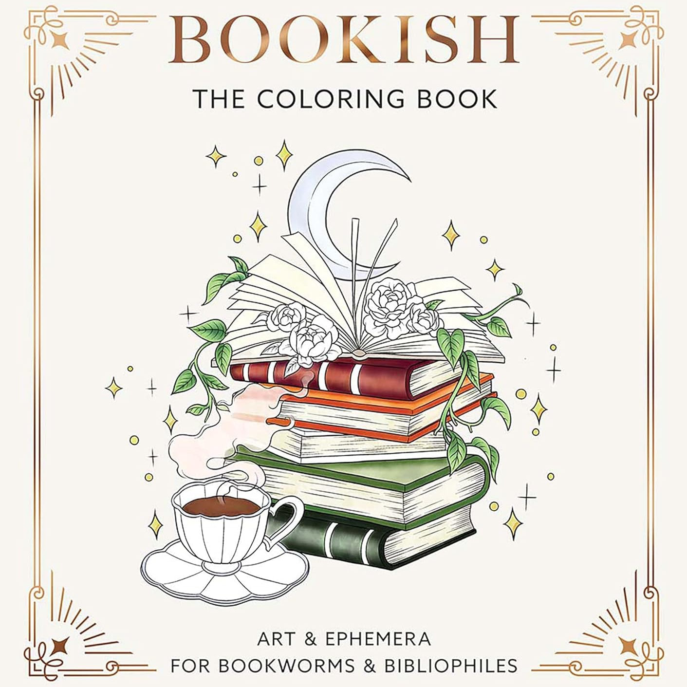 Bookish: The Coloring Book by Dover Publications 20 9780486855202