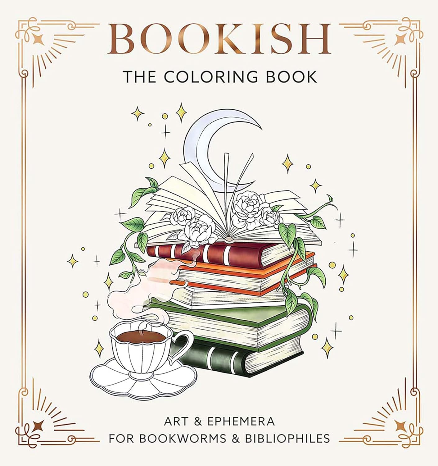 Bookish: The Coloring Book by Dover Publications 20 9780486855202