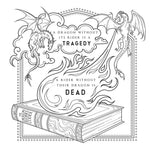 Fourth Wing: The Official Coloring & Sticker Book by Fenwick. Lydia 9780486856278_2