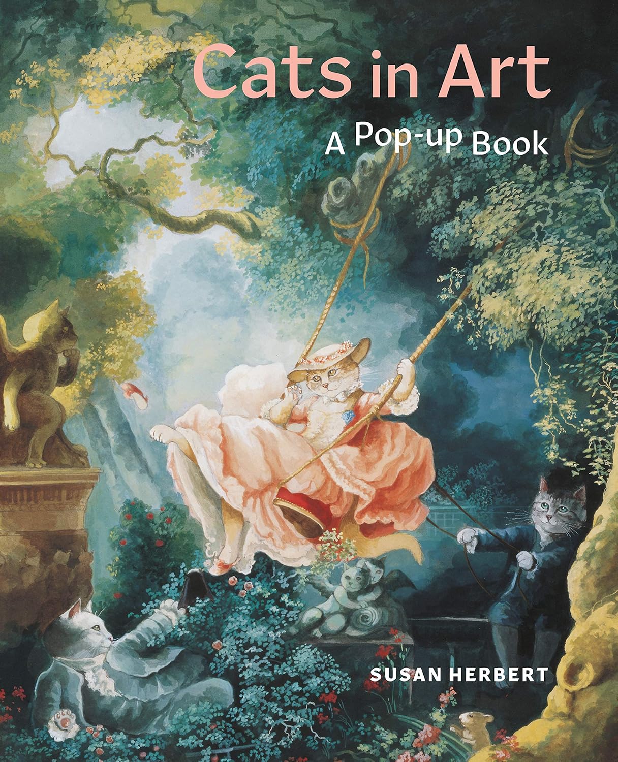 Cats In Art: A Pop-Up Book by Fletcher. Corina; Herbert. Susan 9780500023594