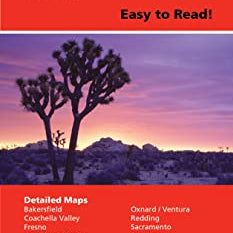 California State Map Easy To Read - Rand Mcnally 9780528025693