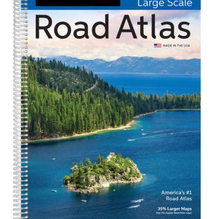 2023 Large Scale Road Atlas -Rand Mcnally 9780528026348