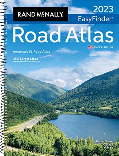 2022 Easyfinder Midsize Road Atlas -Rand Mcnally 9780528026362