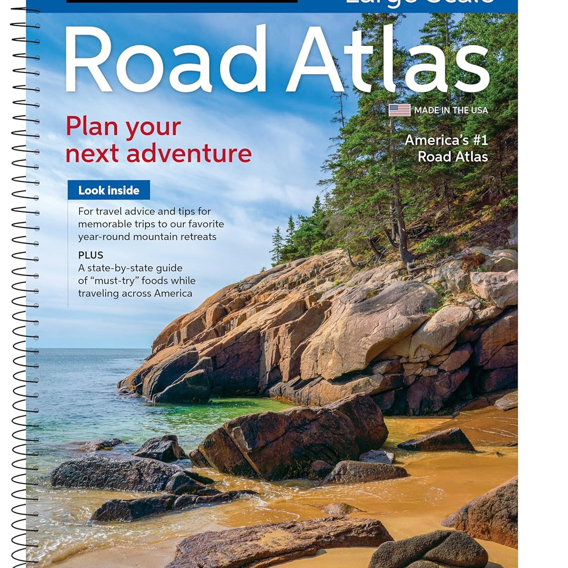 2025 Large Scale Road Atlas - Rand Mcnally 9780528027598