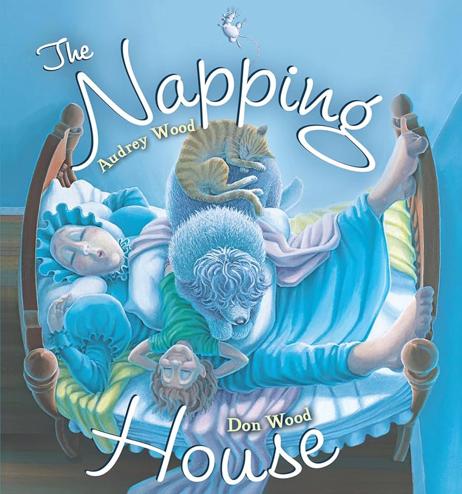 The Napping House Board Book by Wood, Audrey ; Wood, Don Board Book 9780544602250