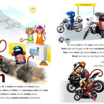 Mimi And Moto Ride The Alphabet by Augustyn. Mark Childrens Picture 9780578467481_2