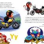 Mimi And Moto Ride The Alphabet by Augustyn. Mark Childrens Picture 9780578467481_3