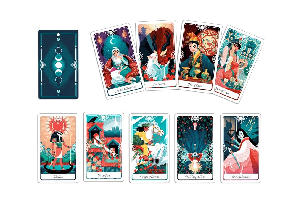 Tarot Of The Divine: A Deck And Guidebook Inspired By Deities, Folklore, And Fai 9780593135143_1