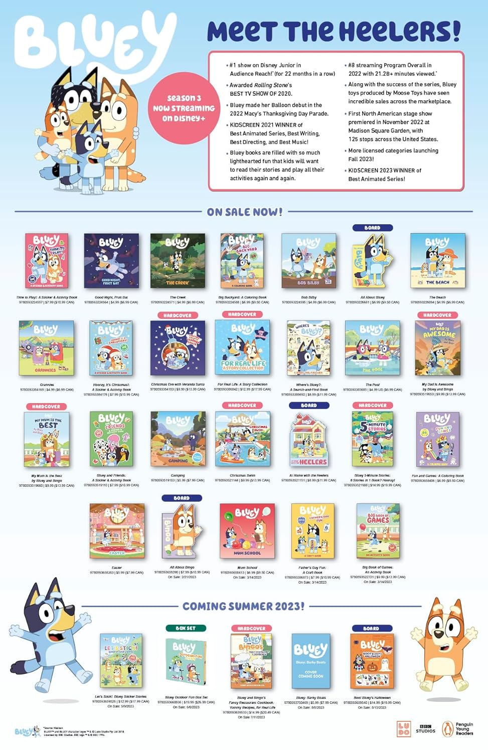 Bluey: The Beach by Penguin Young Readers 9780593226094_1