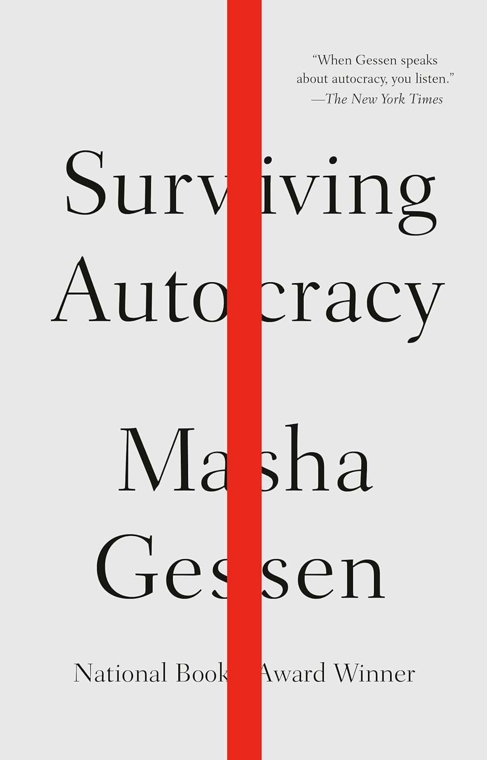 Surviving Autocracy by Gessen. Masha 9780593332245