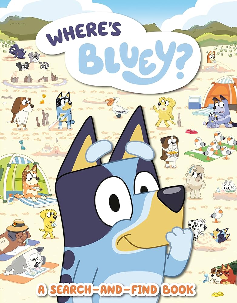 Where's Bluey?: A Search-And-Find Book by Penguin Young Readers 9780593385692