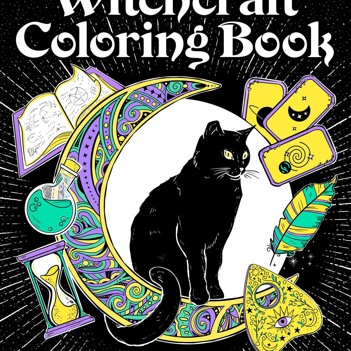 Witchcraft Coloring Book by Haberkern. Christina 20 9780593472545
