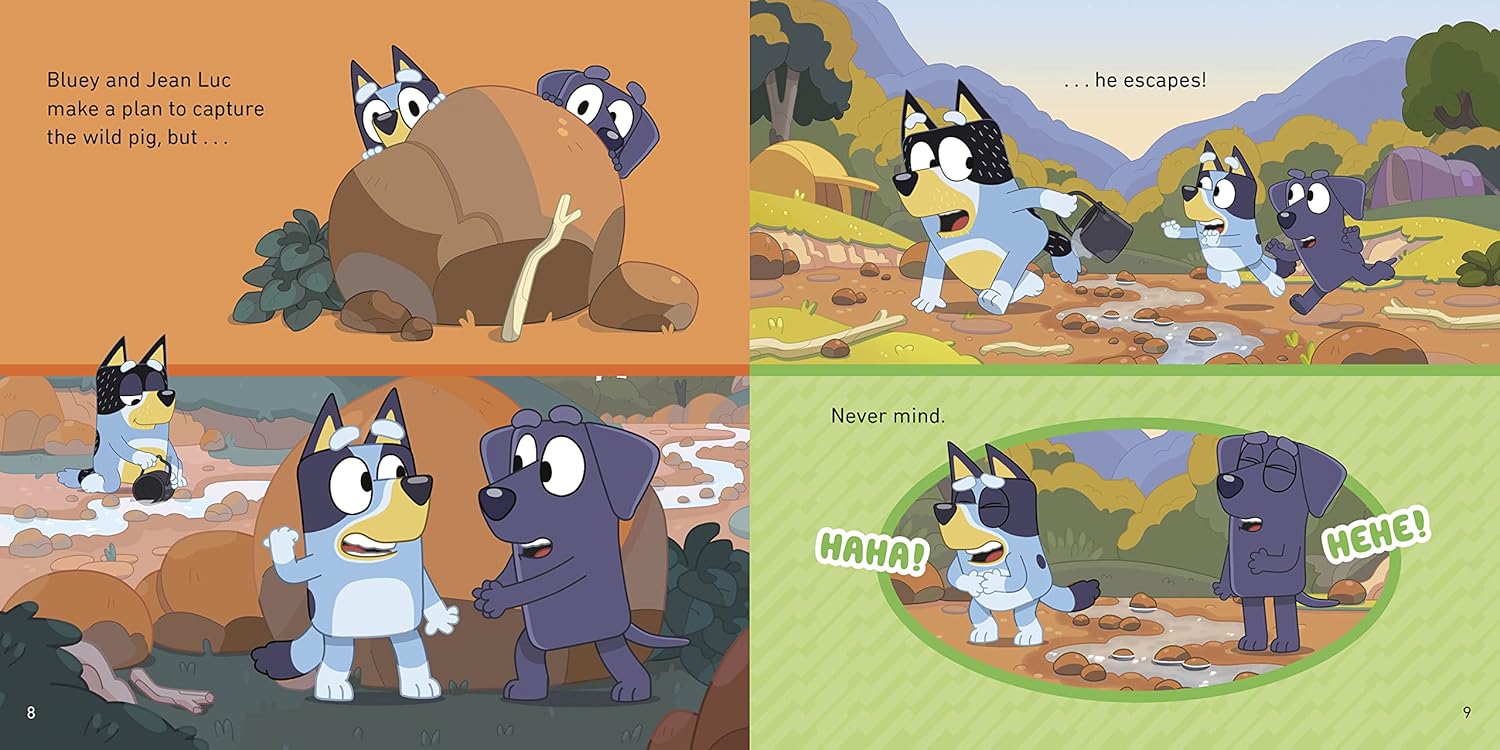 Bluey: Camping by Penguin Young Readers Licenses 9780593519103_3