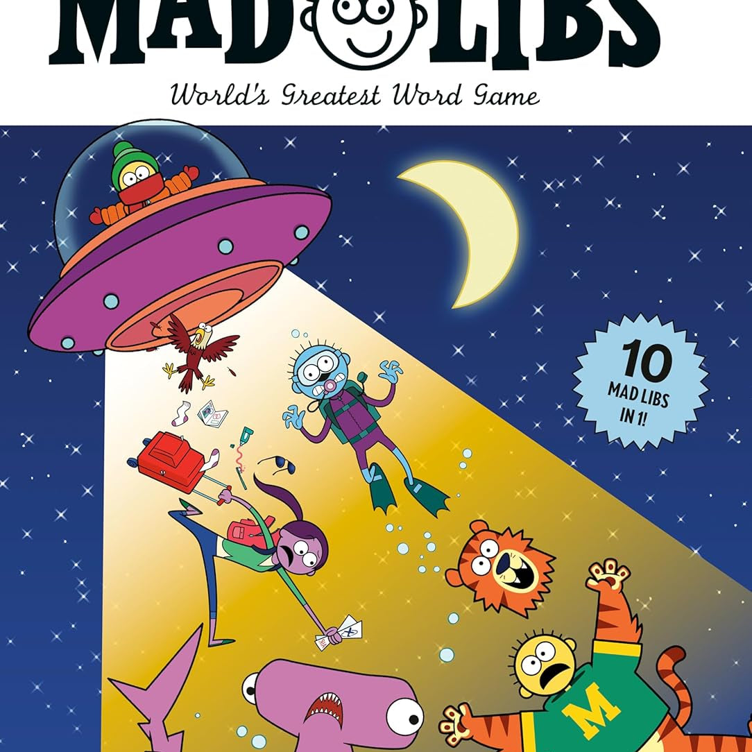 Go Big Or Go Mad Libs: 10 Mad Libs In 1!: World's Greatest Word Game by Mad Libs 9780593521434_93c6badd-6140-42ab-9b88-2e1e61f28291