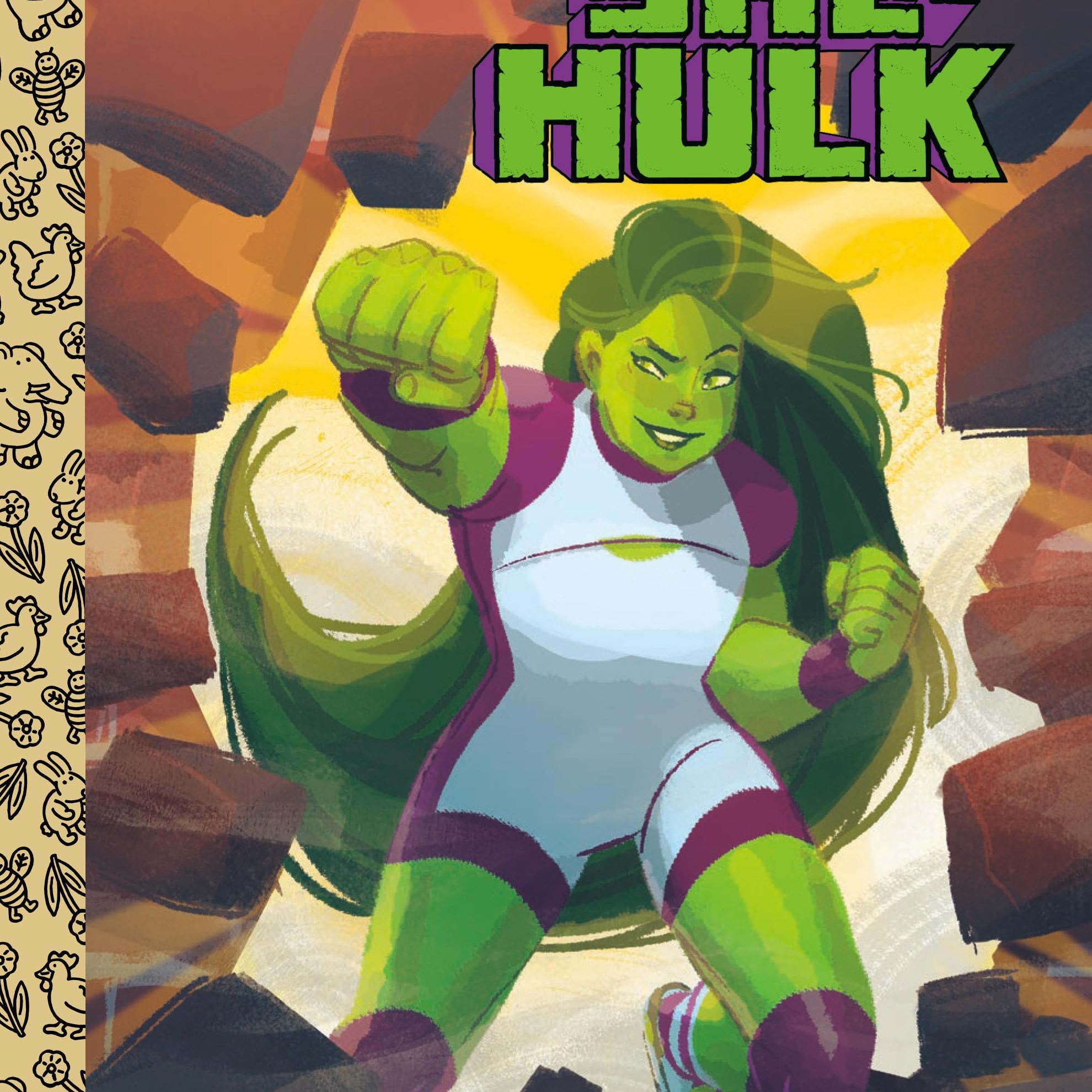 She-Hulk Little Golden Book (Marvel) by Debois, Jeneanne ; Golden Books 9780593570999