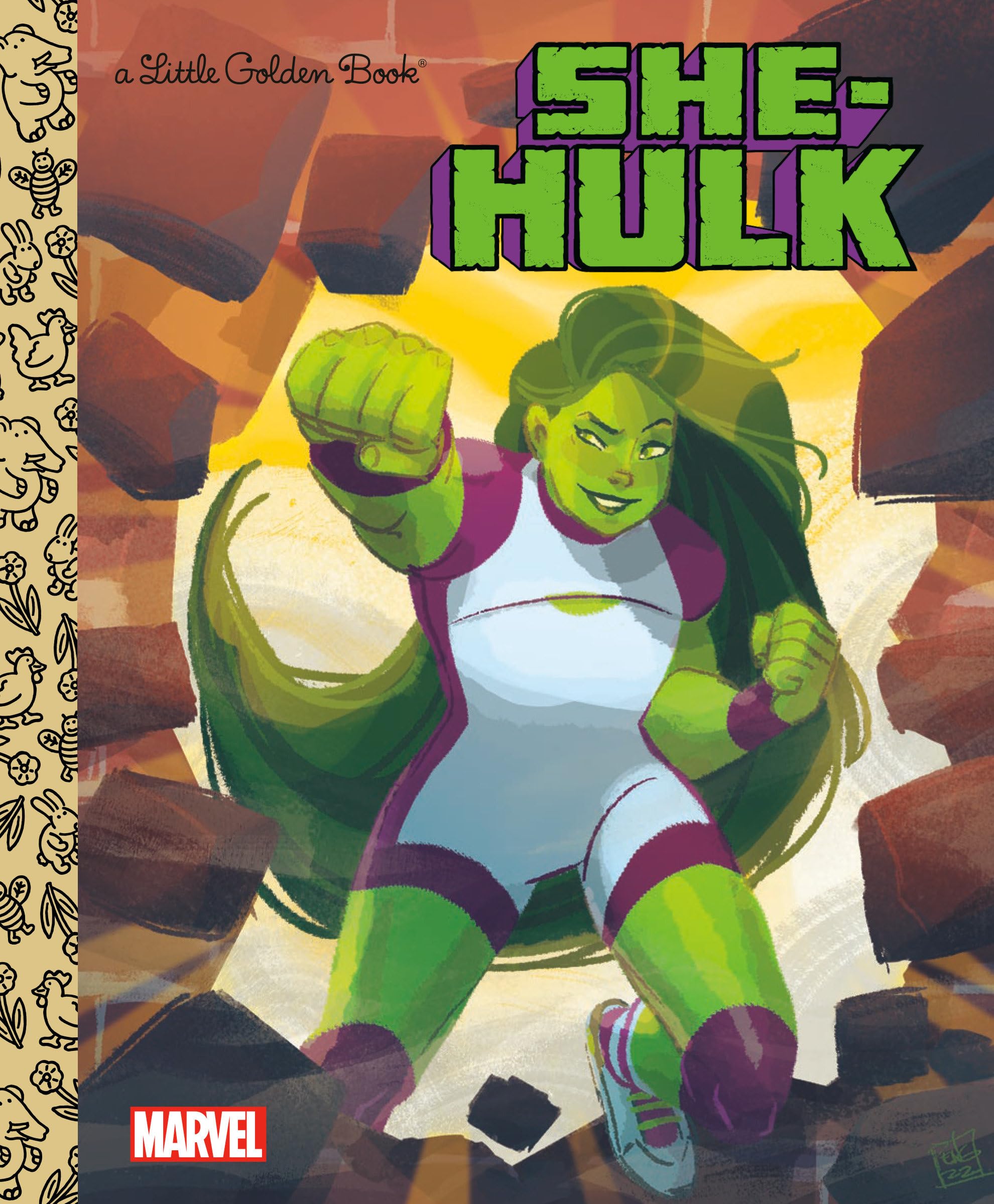 She-Hulk Little Golden Book (Marvel) by Debois, Jeneanne ; Golden Books 9780593570999