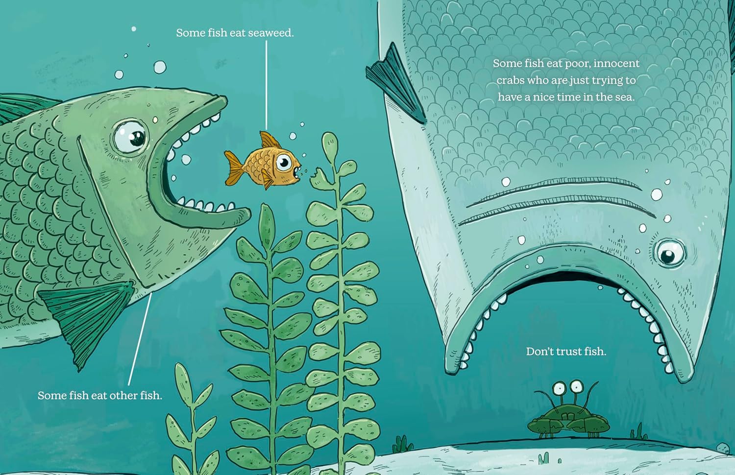 Don't Trust Fish by ShaRPson. Neil; Santat. Dan 9780593616673_1