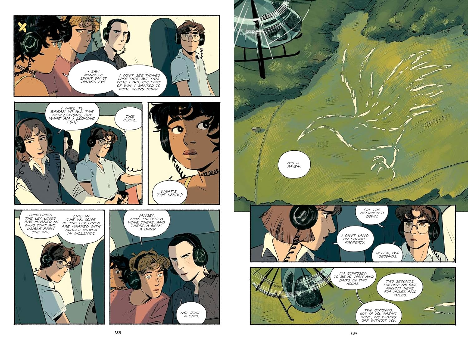The Raven Boys: The Graphic Novel by Stiefvater. Maggie 9780593621189_1