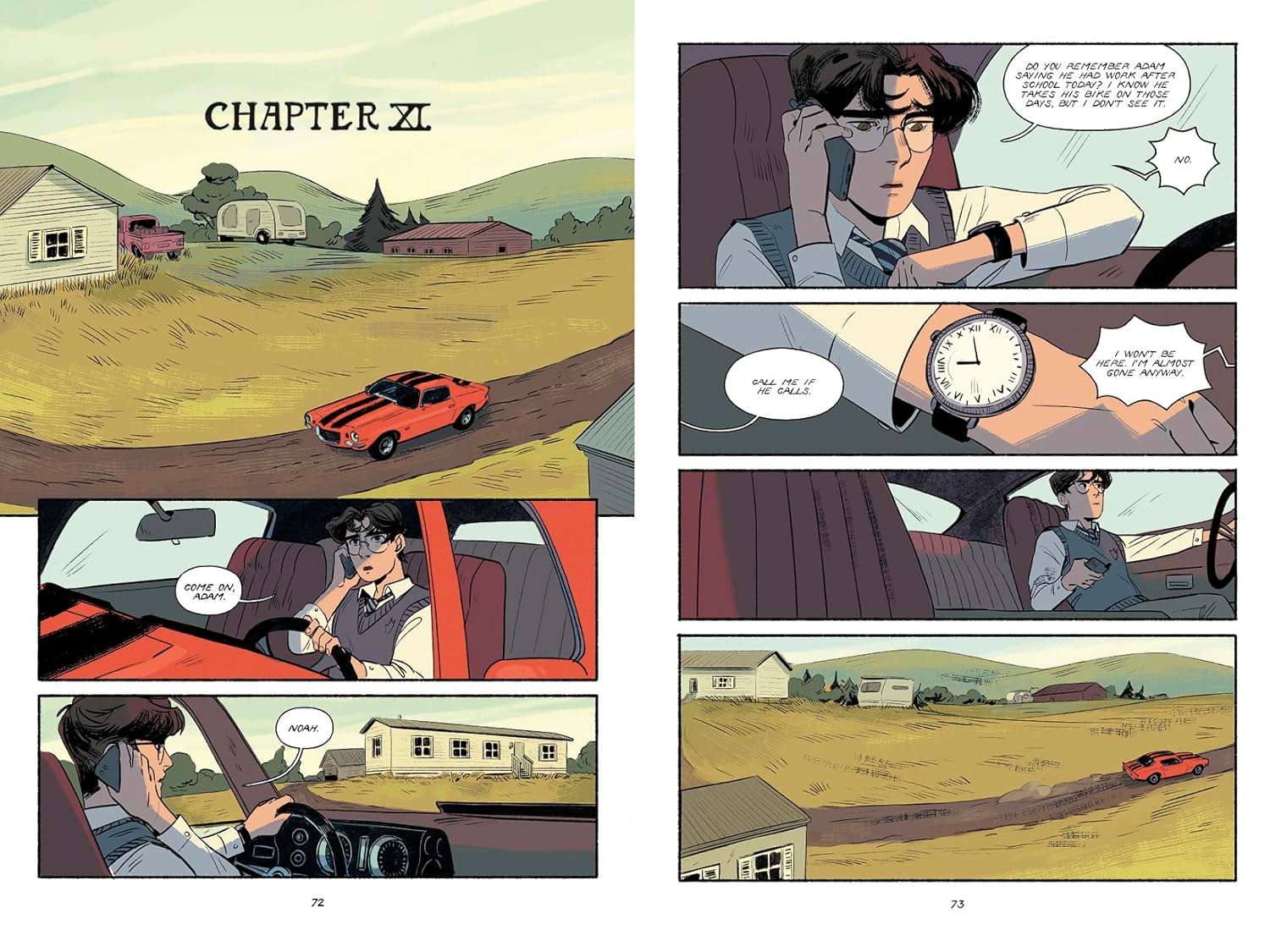 The Raven Boys: The Graphic Novel by Stiefvater. Maggie 9780593621189_5